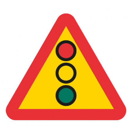 Varning för flerfärgssignal A22
